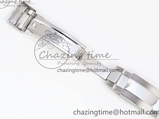 116509 OMF DIAL SS BEST ON A7750 DAYTONA BLUE MOVEMENT) SS STICK BRACELET (SLIM EDITION 1219